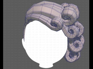 Base Hair for Boy V46 Modelo 3D