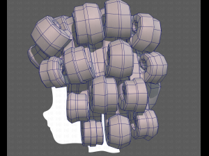 Base Hair for Boy V46 Modelo 3D