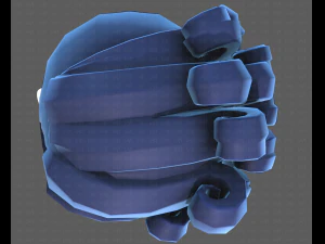 Base Hair for Boy V46 3D Model