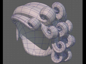 Base Hair for Boy V46 3D Model