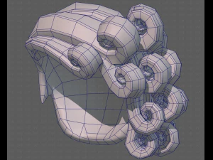 Base Hair for Boy V46 3D Model