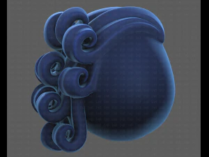 Base Hair for Boy V46 3D Model