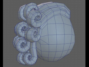 Base Hair for Boy V46 3D Model