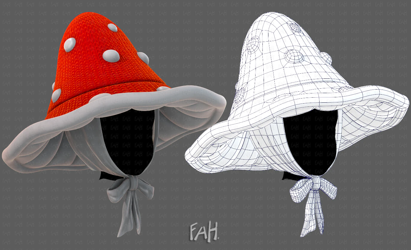 Cap V44 3D Model .c4d .max .obj .3ds .fbx .stl .blend 