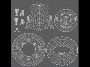 Cap V44 3D Model