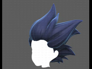 Base Hair for Boy V47 3D Model