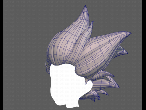 Base Hair for Boy V47 Modelo 3D