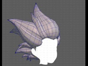 Base Hair for Boy V47 Modelo 3D