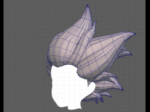 Base Hair for Boy V47 Modelo 3D