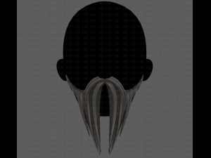 Beard V40 3D Model