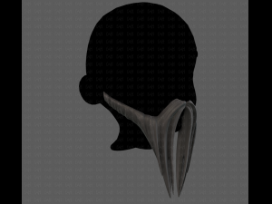Beard V40 3D Model