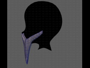 Beard V40 3D Model