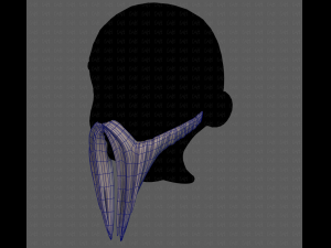 Beard V40 3D Model
