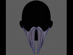 Beard V40 3D Model