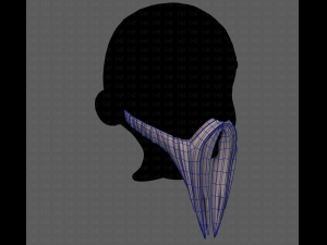 Beard V40 3D Model