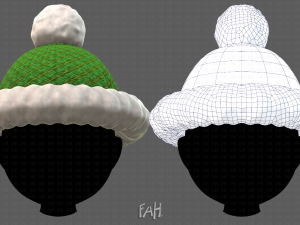 Cap V45 3D 모델