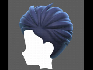 Base Hair for Boy V48 3D Model