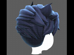 Base Hair for Boy V48 3D Model