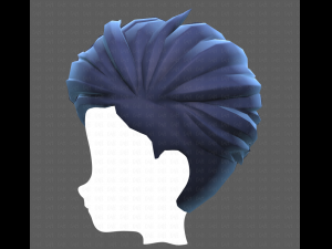 Base Hair for Boy V48 3D Model