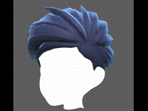 Base Hair for Boy V48 3D Model
