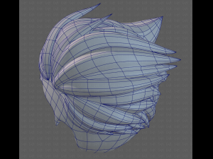 Base Hair for Boy V48 3D Model