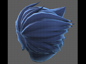 Base Hair for Boy V48 3D Model