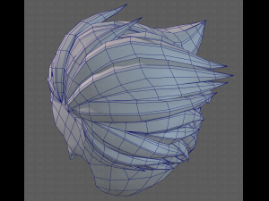 Base Hair for Boy V48 3D Model