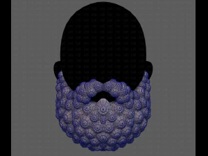 Beard V41 3D Model