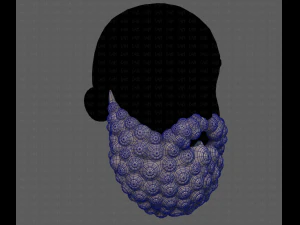 Beard V41 3D Model