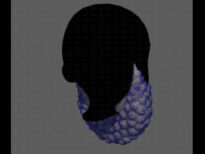 Beard V41 3D Model
