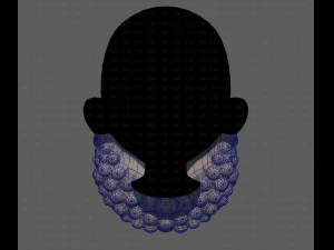 Beard V41 3D Model