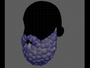 Beard V41 3D Model