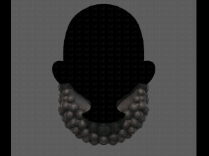 Beard V41 3D Model