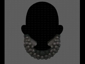Beard V41 3D Model