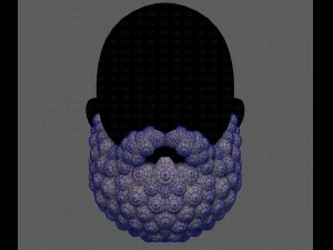Beard V41 3D Model