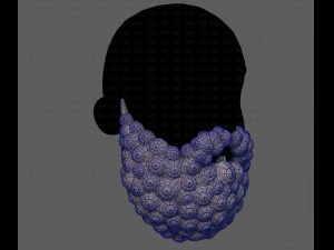 Beard V41 3D Model