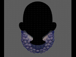Beard V41 3D Model