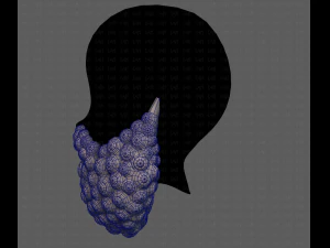 Beard V41 3D Model