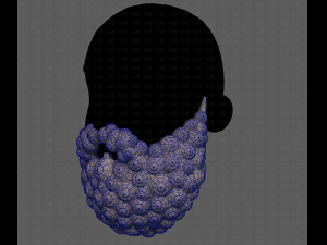 Beard V41 3D Model