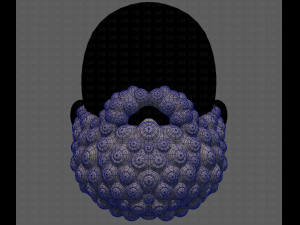 Beard V41 3D Model