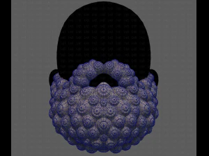 Beard V41 3D Model