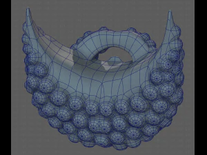 Beard V41 3D Model