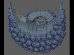 Beard V41 3D Model