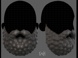 Beard V42 Modelo 3D