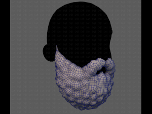 Beard V42 3D Модель