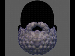 Beard V42 3D Model