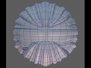 Base Hair for girl V49 3D Модель