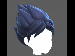 Base Hair for Boy V49 3D Model