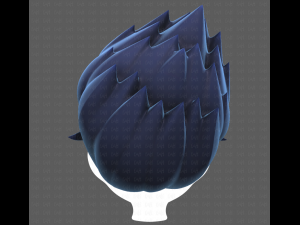 Base Hair for Boy V49 Model 3D