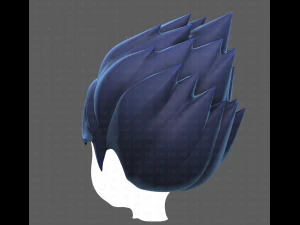 Base Hair for Boy V49 3D Model